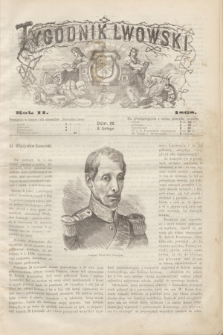 Tygodnik Lwowski. R.2, nr 5 (2 lutego 1868)