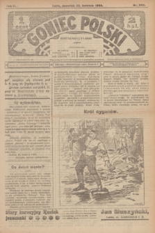 Goniec Polski.R.2, nr 382 (23 kwietnia 1908)
