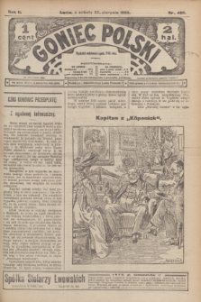Goniec Polski.R.2, nr 480 (22 sierpnia 1908)