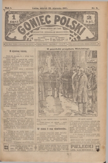 Goniec Polski.R.1, nr 6 (22 stycznia 1907)