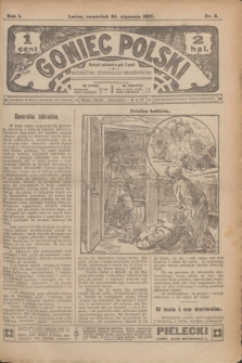 Goniec Polski.R.1, nr 8 (24 stycznia 1907)