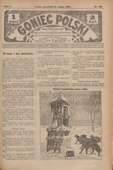 Goniec Polski.R.1, nr 25 (14 lutego 1907)