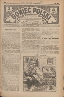 Goniec Polski.R.1, nr 33 (23 lutego 1907)