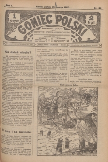 Goniec Polski.R.1, nr 61 (29 marca 1907)