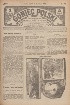Goniec Polski.R.1, nr 78 (19 kwietnia 1907)