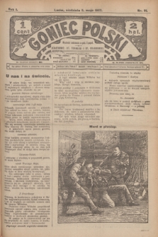 Goniec Polski.R.1, nr 91 (5 maja 1907)
