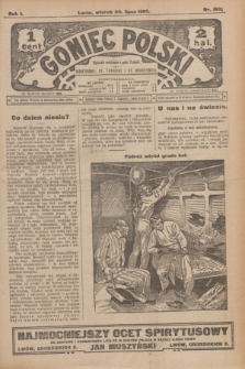Goniec Polski.R.1, nr 160 (30 lipca 1907)