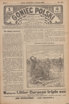 Goniec Polski.R.1, nr 168 (8 sierpnia 1907)