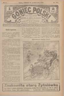 Goniec Polski.R.1, nr 224 (13 października 1907)