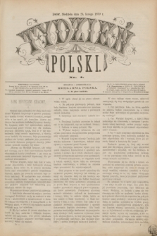 Tydzień Polski. [R.6], [T.8], nr 4 (23 lutego 1879)