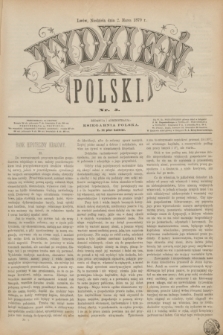 Tydzień Polski. [R.6], [T.8], nr 5 (2 marca 1879)
