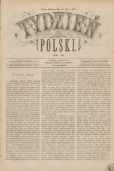 Tydzień Polski. [R.6], [T.8], nr 9 (30 marca 1879)