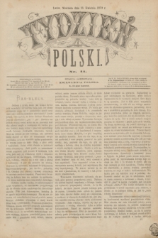 Tydzień Polski. [R.6], [T.8], nr 11 (13 kwietnia 1879)
