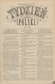 Tydzień Polski. [R.6], [T.8], nr 19 (8 czerwca 1879)