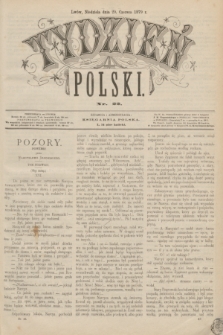 Tydzień Polski. [R.6], [T.8], nr 22 (29 czerwca 1879)