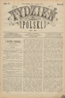 Tydzień Polski. R.6, T.9, nr 41 (9 listopada 1879)
