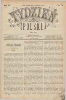 Tydzień Polski. R.6, T.9, nr 44 (30 listopada 1879)