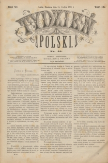 Tydzień Polski. R.6, T.9, nr 46 (14 grudnia 1879)
