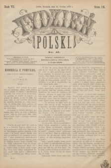 Tydzień Polski. R.6, T.9, nr 47 (21 grudnia 1879)
