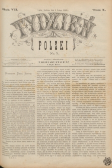 Tydzień Polski. R.7, T.10, nr 5 (1 lutego 1880)
