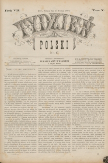 Tydzień Polski. R.7, T.10, nr 17 (25 kwietnia 1880)
