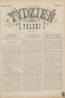 Tydzień Polski. R.7, T.10, nr 20 (16 maja 1880)