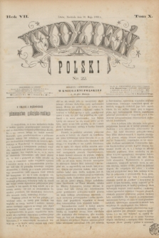 Tydzień Polski. R.7, T.10, nr 22 (30 maja 1880)