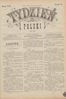 Tydzień Polski. R.7, T.10, nr 23 (6 czerwca 1880)