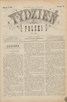 Tydzień Polski. R.7, T.10, nr 24 (13 czerwca 1880)