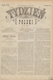 Tydzień Polski. R.7, T.10, nr 26 (27 czerwca 1880)