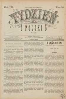Tydzień Polski. R.7, T.11, nr 27 (4 lipca 1880)