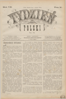 Tydzień Polski. R.7, T.11, nr 31 (1 sierpnia 1880)