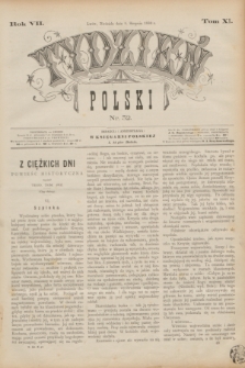 Tydzień Polski. R.7, T.11, nr 32 (8 sierpnia 1880)