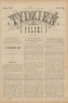 Tydzień Polski. R.7, T.11, nr 38 (19 września 1880)