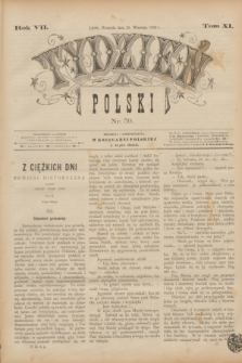 Tydzień Polski. R.7, T.11, nr 39 (26 września 1880)