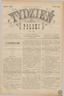 Tydzień Polski. R.7, T.11, nr 43 (24 października 1880)