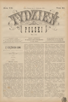 Tydzień Polski. R.7, T.11, nr 44 (31 października 1880)