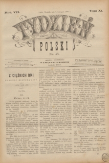 Tydzień Polski. R.7, T.11, nr 45 (7 listopada 1880)