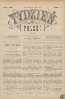 Tydzień Polski. R.7, T.11, nr 49 (5 grudnia 1880)