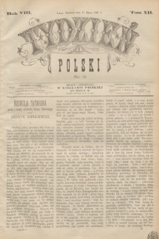 Tydzień Polski. R.8, T.12, nr 11 (13 marca 1881)