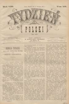 Tydzień Polski. R.8, T.12, nr 16 (17 kwietnia 1881)