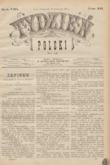 Tydzień Polski. R.8, T.12, nr 44 (30 października 1881)