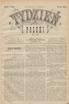 Tydzień Polski. R.8, T.12, nr 48 (27 listopada 1881)