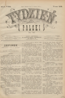 Tydzień Polski. R.8, T.12, nr 50 (11 grudnia 1881)