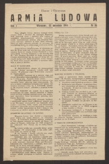 Armia Ludowa.R.1, nr 36 (21 września 1944)