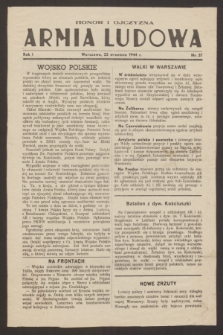 Armia Ludowa.R.1, nr 37 (22 września 1944)