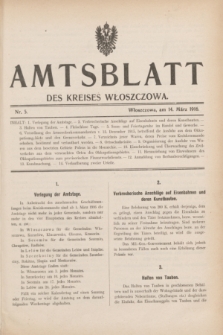 Amtsblatt des Kreises Włoszczowa.1916, Nr. 5 (14 März)