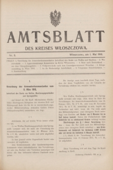 Amtsblatt des Kreises Włoszczowa.1916, Nr. 8 (1 Mai)