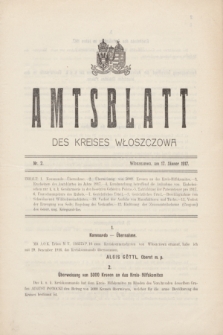 Amtsblatt des Kreises Włoszczowa.1917, Nr. 2 (17 Jänner)