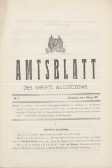 Amtsblatt des Kreises Włoszczowa.1917, Nr. 3 (1 Februar)